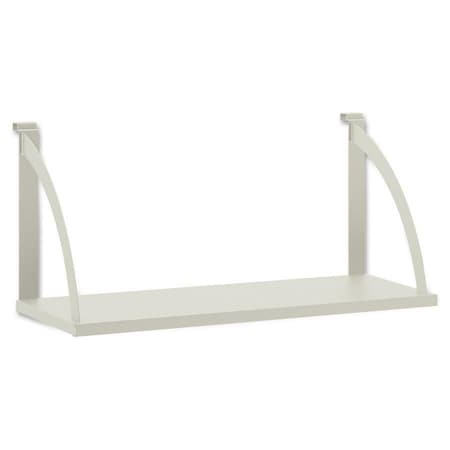Hon Shelf, f/Partition, Steel, 30"x12-3/4"x14-1/2", Gray BSXVSH30GYGY